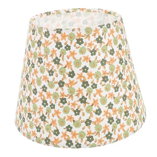 SEWACC Blumenmuster Lampenschirm für Tischlampen Dekorativer Lampenaufsatz mit Sanfter Lichtstreuung für Schlafzimmer Wohnzimmer und Büro Einfache Montage Eleganter SEWACC Blumenmuster Lampenschirm für Tischlampen Dekorativer Lampenaufsatz mit Sanfter Lichtstreuung für Schlafzimmer Wohnzimmer und Büro Einfache Montage Eleganter von SEWACC