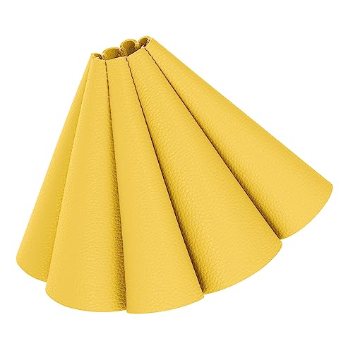 SEWACC Bunte Hexagon Lampenabdeckung Kunstleder Staubschutz für Tisch Boden und Wandleuchten Installieren Dekoratives Accessoire für Schlafzimmer Wohnzimmer und Büro von SEWACC