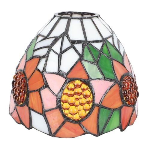 SEWACC Buntglas Lampenschirm aus Klarem Glas Europäischer Stil Langlebiger Lampenschirm für Decken und Wandleuchten Stilvolles Einfaches Design Geeignet als und Ersatzteil SEWACC Buntglas Lampenschirm aus Klarem Glas Europäischer Stil Langlebiger Lampenschirm für Decken und Wandleuchten Stilvolles Einfaches Design Geeignet als und Ersatzteil von SEWACC