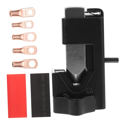 SEWACC Crimpzangen mit Federdruck für Awg Ringkabelschuhe Inklusive Vorgefertigten Schrumpfschläuchen Vielseitig für Batteriekabel und Marineanwendungen Handliches Kabelpresswerkzeug SEWACC Crimpzangen mit Federdruck für Awg Ringkabelschuhe Inklusive Vorgefertigten Schrumpfschläuchen Vielseitig für Batteriekabel und Marineanwendungen Handliches Kabelpresswerkzeug von SEWACC