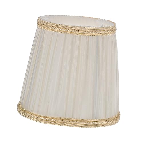 SEWACC Crystal Deckenleuchtenschirm Stoff Langlebiger Lampenschirm für Kronleuchter und Wandleuchte Lichtstreuend und Augenschonend Geeignet für Schlafzimmer und Zufällige Farbe von SEWACC