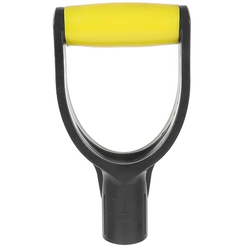 SEWACC D Förmiger Kunststoff Schaufelgriff Ersatzgriff Garten Handgriff Robust Leicht Vielseitig für Grab und Gartenarbeiten mit Innendurchmesser von SEWACC