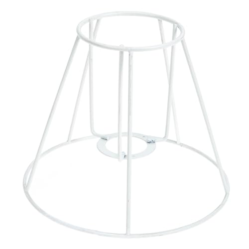 SEWACC DIY Lampenschirm Gestell aus Hochwertigem Eisen Robust und Poliert Vielseitiger Lampenschirmhalter für Tischlampe Stehlampe und Kronleuchter für Beleuchtungsprojekte und von SEWACC