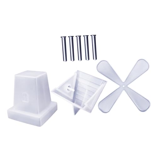 SEWACC DIY Silikonform Windmühle Flexible Langlebige Gießform für Handgemachte Dekorationen Einfach zu Entformen Inklusive Zubehörteilen für Kreative Bastelprojekte SEWACC DIY Silikonform Windmühle Flexible Langlebige Gießform für Handgemachte Dekorationen Einfach zu Entformen Inklusive Zubehörteilen für Kreative Bastelprojekte von SEWACC