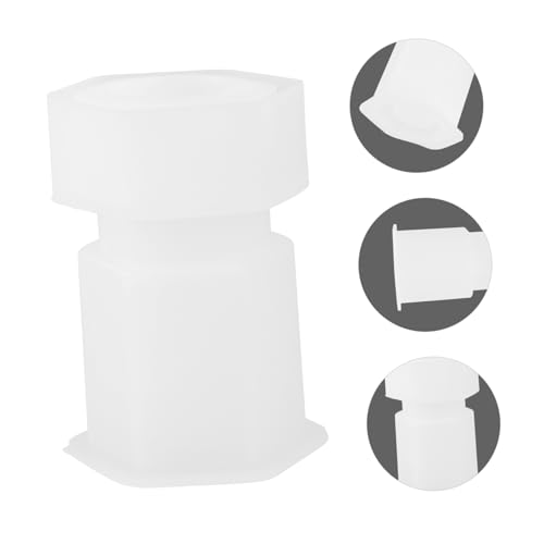 SEWACC DIY Silikonform für Aufbewahrungsboxen Sechseckig Flexible Gießform mit Deckel Hitzebeständig und Lebensmittelecht für Resin Epoxidharz und Bastelprojekte Weiß SEWACC DIY Silikonform für Aufbewahrungsboxen Sechseckig Flexible Gießform mit Deckel Hitzebeständig und Lebensmittelecht für Resin Epoxidharz und Bastelprojekte Weiß von SEWACC