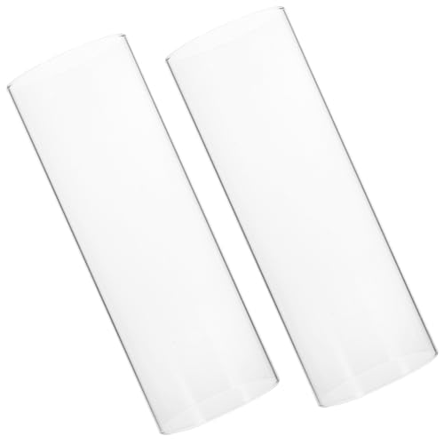 SEWACC Dekorative Glasglocken-kerzenhalter 2er-Pack Wohnaccessoire Für Stumpenkerzen von SEWACC