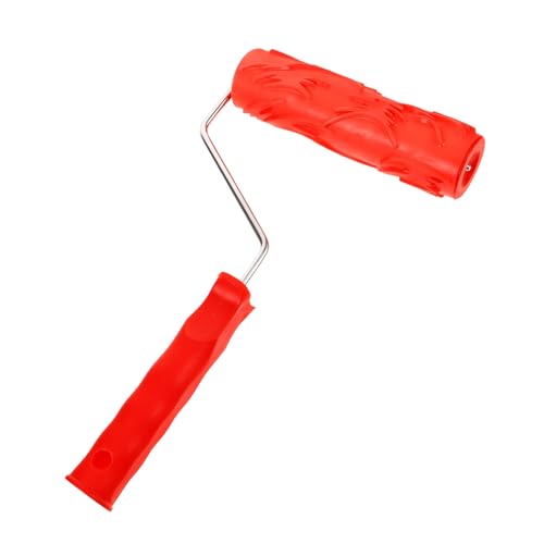 SEWACC Dekorativer Wand farbroller mit Muster Robuster Gummiwalze Verschleißfest Ergonomischer Griff für DIY Wandgestaltung und Verdeckung Kleiner Wandunebenheiten Langlebiges Material SEWACC Dekorativer Wand farbroller mit Muster Robuster Gummiwalze Verschleißfest Ergonomischer Griff für DIY Wandgestaltung und Verdeckung Kleiner Wandunebenheiten Langlebiges Material von SEWACC
