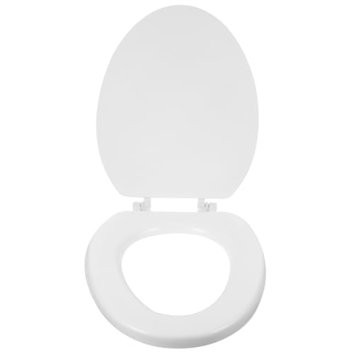 SEWACC Dicker EVA Toilettensitz Weich Rutschfest Stabil für Badezimmer Haushalts Wc Leicht Installierbar Komfortabler Toilettendeckel mit Geräuschloser Schließfunktion Weiß SEWACC Dicker EVA Toilettensitz Weich Rutschfest Stabil für Badezimmer Haushalts Wc Leicht Installierbar Komfortabler Toilettendeckel mit Geräuschloser Schließfunktion Weiß von SEWACC