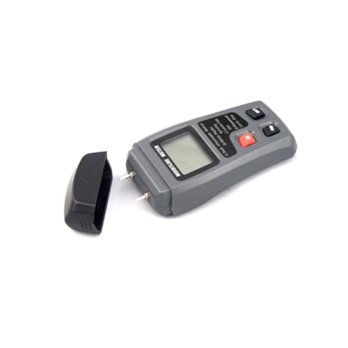 SEWACC Digitaler Holzfeuchtemesser mit Nadelsonde Lcd display Tragbar und Leicht Ergonomisch für Präzise Feuchtigkeitsmessung in Holz Kaminholz Bau und Landwirtschaft ohne Batterie SEWACC Digitaler Holzfeuchtemesser mit Nadelsonde Lcd display Tragbar und Leicht Ergonomisch für Präzise Feuchtigkeitsmessung in Holz Kaminholz Bau und Landwirtschaft ohne Batterie von SEWACC