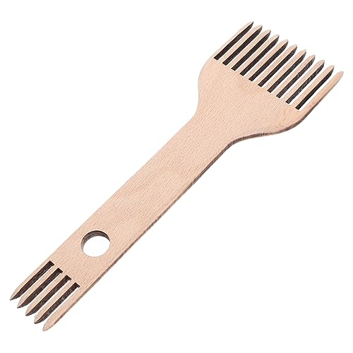 SEWACC Doppelseitiger Webkamm für DIY Webprojekte Multifunktionales Werkzeug zum Stricken von Teppichen Schals und Mützen Ergonomisches Design für Anfänger und Profis SEWACC Doppelseitiger Webkamm für DIY Webprojekte Multifunktionales Werkzeug zum Stricken von Teppichen Schals und Mützen Ergonomisches Design für Anfänger und Profis von SEWACC