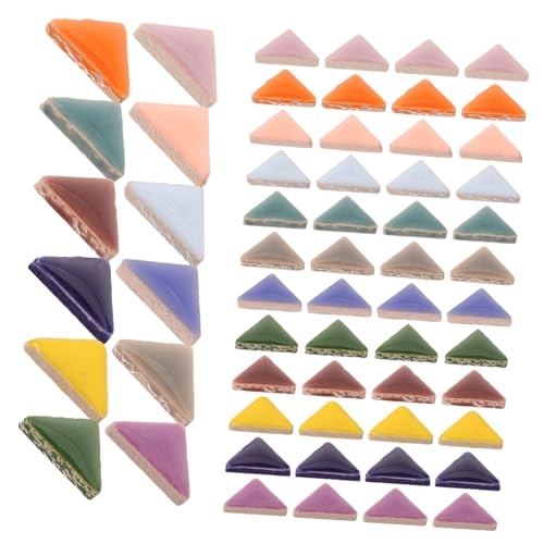 SEWACC Dreieckige Mosaikfliesen Bunte Kleine Keramikstücke für DIY Kunsthandwerk Bastelprojekte Farbige Mosaiksteine für Erwachsene Wanddeko Schmuck Herstellung SEWACC Dreieckige Mosaikfliesen Bunte Kleine Keramikstücke für DIY Kunsthandwerk Bastelprojekte Farbige Mosaiksteine für Erwachsene Wanddeko Schmuck Herstellung von SEWACC
