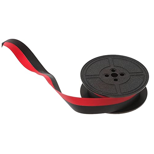 SEWACC Druckerband Schwarze Tinte manuelles Band für Schreibmaschine Universal- schwarzer Faden Bänder registrieren schreibmaschinenband Schreibmaschine farbband universelles Band Black von SEWACC