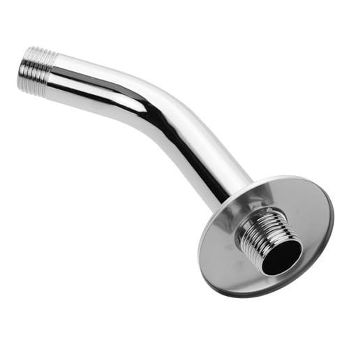 SEWACC Edelstahl Duscharm mit Flansch Wandmontage Stabile Installation für Badewannen Duschkopf Langlebiger Duschrohr Ersatz für Wandarm SEWACC Edelstahl Duscharm mit Flansch Wandmontage Stabile Installation für Badewannen Duschkopf Langlebiger Duschrohr Ersatz für Wandarm von SEWACC