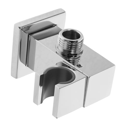 SEWACC Edelstahl Duschkopfhalter Metall Anschlussadapter Korrosionsbeständig Einfache Montage Badezimmer Zubehör Robust Stabil von SEWACC