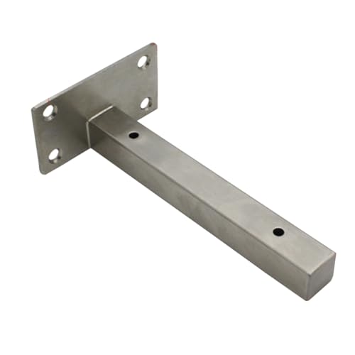 SEWACC Edelstahl Regalhalterung Schwerlast Wandhalterung Quadratisches Rohr für Wohn Küchen und Werkstattregale Robust Rostfrei Einfache Montage Langlebig SEWACC Edelstahl Regalhalterung Schwerlast Wandhalterung Quadratisches Rohr für Wohn Küchen und Werkstattregale Robust Rostfrei Einfache Montage Langlebig von SEWACC