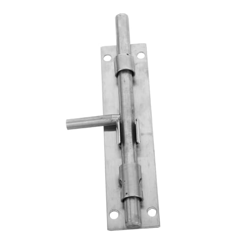 SEWACC Edelstahl Türriegel Schwerlast Versteckter Türverschluss mit Oberem und Unterem Riegel für Holz und Metalltüren Erweiterter Bodenschieber für Stabile Verriegelung und Modernes von SEWACC