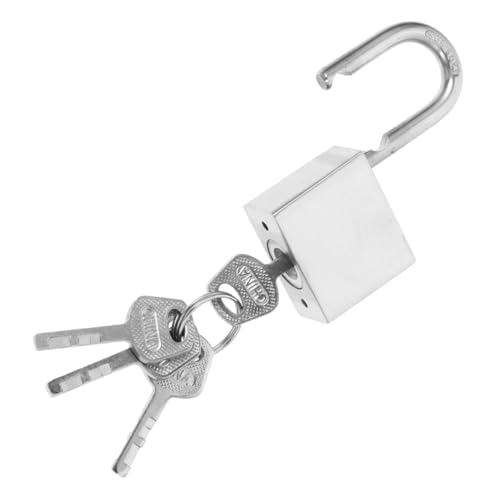 SEWACC Edelstahl Vorhängeschloss mit Schlüsseln Rostfrei Anti diebstahl für Türen Schränke Gartentore Outdoor und Indoor Schloss Mehrzweck Sicherheitsschloss SEWACC Edelstahl Vorhängeschloss mit Schlüsseln Rostfrei Anti diebstahl für Türen Schränke Gartentore Outdoor und Indoor Schloss Mehrzweck Sicherheitsschloss von SEWACC