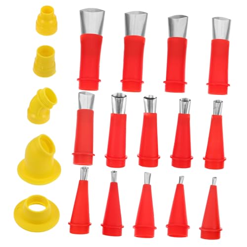 SEWACC Edelstahldüsen Kit mit Abnehmbarem Sockel Präzise Klebstoffauftrag Werkzeug für Silikondichtmittel und Kunsthandwerk Langlebig Vielseitig für Glas Epoxidkleber Heimwerker Zubehör SEWACC Edelstahldüsen Kit mit Abnehmbarem Sockel Präzise Klebstoffauftrag Werkzeug für Silikondichtmittel und Kunsthandwerk Langlebig Vielseitig für Glas Epoxidkleber Heimwerker Zubehör von SEWACC