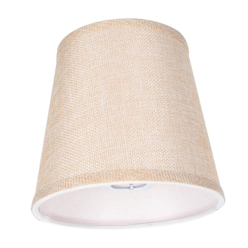 SEWACC Einfache Montage Stoff lampenschirm Haushalts leuchtenschirm Vielseitiger Lampenschirm für Schlafzimmer Deckenpendelleuchte Wohnzimmer von SEWACC