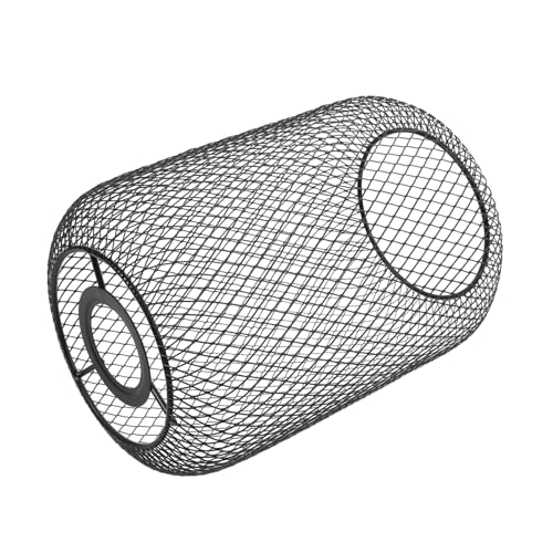 SEWACC Eisen draht Lampenschirm mit Geometrischem Design Robuster Metallkäfig Lampenschirm für Pendelleuchte Vielseitig Kompatibel für Wohnzimmer Schlafzimmer und Büro Langlebig und SEWACC Eisen draht Lampenschirm mit Geometrischem Design Robuster Metallkäfig Lampenschirm für Pendelleuchte Vielseitig Kompatibel für Wohnzimmer Schlafzimmer und Büro Langlebig und von SEWACC