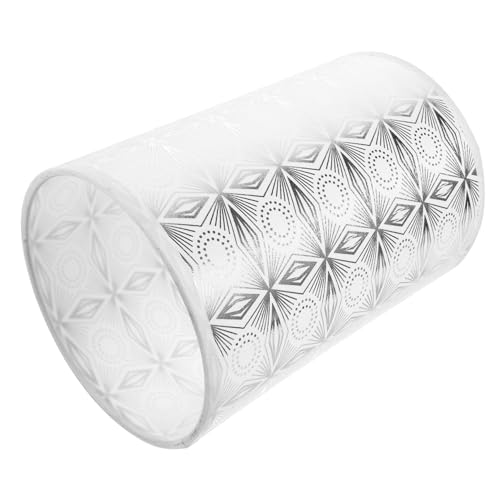 SEWACC Eleganter Stoff Lampenschirm Ersatzschirm für Stehlampe mit Anti blendung Bedrucktes Design aus Eisen und Stoff Dekorativ für Wohnzimmer und Hotel Minimalistischer von SEWACC
