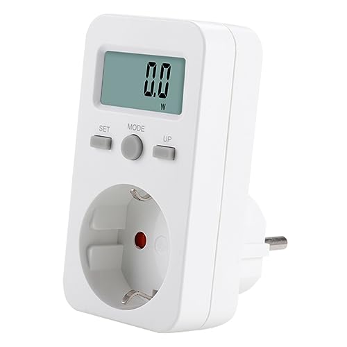 SEWACC Energieanalysator Steckdose Elektronischer Stromzähler mit Großem LCD Display zur Genauen Messung von Stromverbrauch und für Haushaltsgeräte und Elektronische Geräte SEWACC Energieanalysator Steckdose Elektronischer Stromzähler mit Großem LCD Display zur Genauen Messung von Stromverbrauch und für Haushaltsgeräte und Elektronische Geräte von SEWACC
