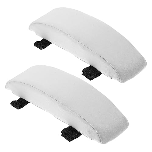 SEWACC Ergonomische Armlehnenpolster Elastische Bürostuhl Armauflagen Bequeme Ellenbogenstütze Passend für Büro Gaming und Rollstühle Langlebig und Rückfedernd von SEWACC