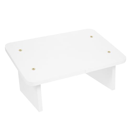 SEWACC Ergonomische Holz Fußstütze mit Abgeschrägtem Design Bequeme Fußablage unter Schreibtisch für Büro und Zuhause Entlastet Sitzstress Fördert Aufrechte Sitzhaltung Stilvoll Schlicht von SEWACC