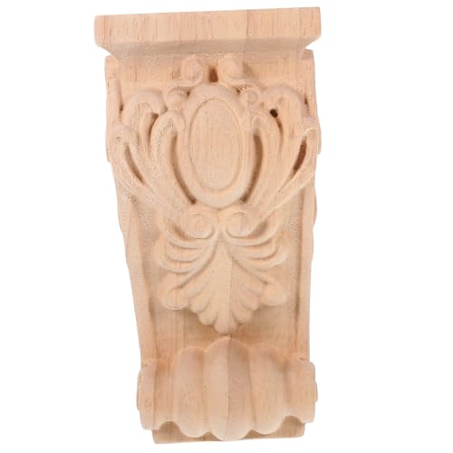 SEWACC Europäischer Holzsäulen konsolträger Geschnitzt Rustikal Dekorativer Holzornament Möbel Wanddeko für Wohnraum Vintage Akzent SEWACC Europäischer Holzsäulen konsolträger Geschnitzt Rustikal Dekorativer Holzornament Möbel Wanddeko für Wohnraum Vintage Akzent von SEWACC