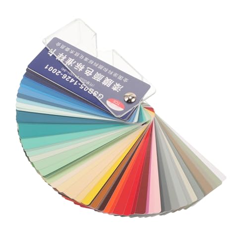 SEWACC Farbenmusterkarten Teiliges Standard aus Kunststoff und Papier Präzise Farbmuster für Innen und Außenanstriche Praktische Farbchips für und DIY Tragbare Farbkarten für Genaue SEWACC Farbenmusterkarten Teiliges Standard aus Kunststoff und Papier Präzise Farbmuster für Innen und Außenanstriche Praktische Farbchips für und DIY Tragbare Farbkarten für Genaue von SEWACC