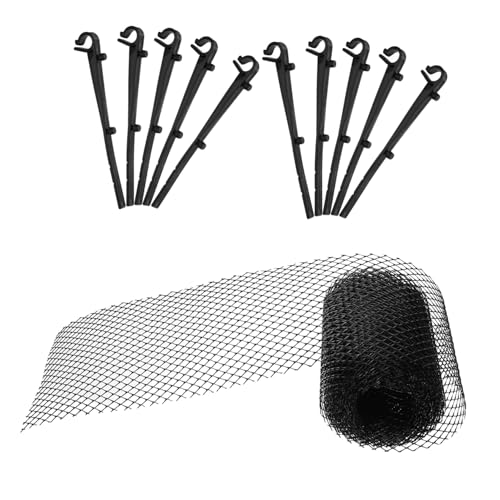 SEWACC Feines Dachrinnenschutz aus Robustem Polypropylen mit Haken Verstopfungsresistentes Laubschutznetz für Fallrohre Einfache Montage Langlebiger Filter für Saubere Regenrinnen SEWACC Feines Dachrinnenschutz aus Robustem Polypropylen mit Haken Verstopfungsresistentes Laubschutznetz für Fallrohre Einfache Montage Langlebiger Filter für Saubere Regenrinnen von SEWACC