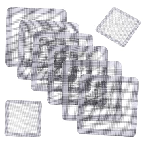 SEWACC Fenster Fliegengitter Reparaturset Selbstklebende Reparatur Pads für Fenster und Tür Fliegengitter Lochabdeckung Weiß Dauerhaftes Reparaturpflaster SEWACC Fenster Fliegengitter Reparaturset Selbstklebende Reparatur Pads für Fenster und Tür Fliegengitter Lochabdeckung Weiß Dauerhaftes Reparaturpflaster von SEWACC