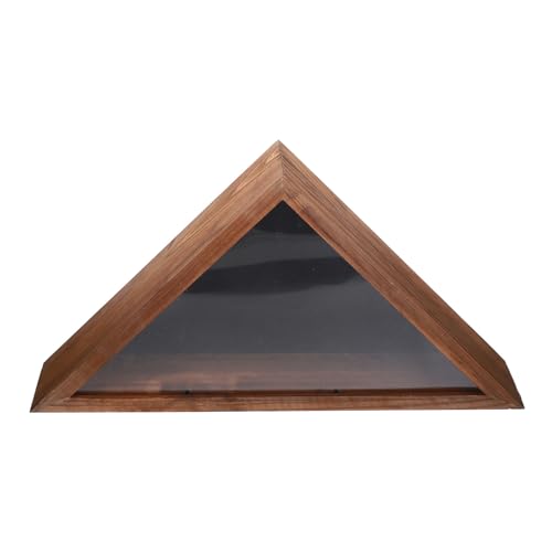 SEWACC Rustikale Dreieck Flagge Fall Holz Flagge Vitrine Patriotischen SEWACC Rustikale Dreieck Flagge Fall Holz Flagge Vitrine Patriotischen von SEWACC