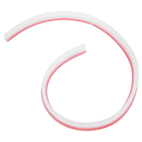 SEWACC Flexible Selbstklebende Silikon Wassersperre Badewannen Spritzschutz und Duschschwelle Abdichtung Wasserdichte Schutzleiste für Bad Dusche Transparent Wasserstopp für Trockene von SEWACC