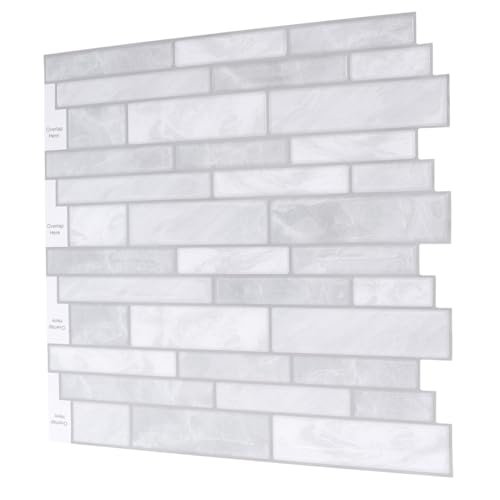 SEWACC Fliesenaufkleber Selbstklebend Mosaik Wandtattoo Bad Küche Wohnzimmer Peel And Stick Dekorative Wandfolie für DIY Innendekoration SEWACC Fliesenaufkleber Selbstklebend Mosaik Wandtattoo Bad Küche Wohnzimmer Peel And Stick Dekorative Wandfolie für DIY Innendekoration von SEWACC