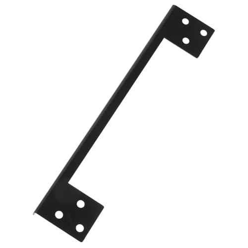 SEWACC Förmiger Edelstahl Tür Riegel Schutzplatte für Außentüren Verdeckter Tür Riegel Schutz Einfache Anbringung Schwarze Sicherheitsabdeckung für Türspalt Teilig SEWACC Förmiger Edelstahl Tür Riegel Schutzplatte für Außentüren Verdeckter Tür Riegel Schutz Einfache Anbringung Schwarze Sicherheitsabdeckung für Türspalt Teilig von SEWACC