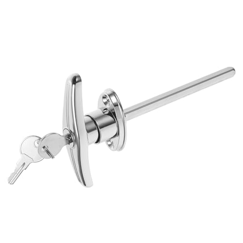 SEWACC Förmiges Türgriffschloss aus Langlebiger Hohe Härte Bruchsicher Glatte Oberfläche Leicht zu Reinigen Modernes Design für Schlafzimmer und Innentüren Einfache Montage Silberfarben SEWACC Förmiges Türgriffschloss aus Langlebiger Hohe Härte Bruchsicher Glatte Oberfläche Leicht zu Reinigen Modernes Design für Schlafzimmer und Innentüren Einfache Montage Silberfarben von SEWACC