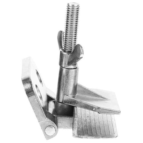 SEWACC Galvanisierte DIY Hinge Clamp für Siebdruckrahmen Langlebige Schmetterlingsklemme Präzise Fixierung von Siebdruckgewebe Leichtes Kompaktes Siebdruckzubehör für Aluminiumrahmen von SEWACC
