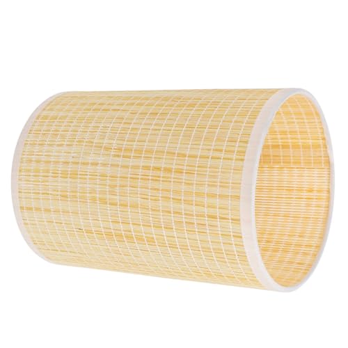 SEWACC Geflochtener Rattan Lampenschirm Deckenleuchte Pendelleuchte Rustikaler Naturfaser Lampenschirm für Schlafzimmer Wohnzimmer Hotel Büro Stabiles Leichtes Design SEWACC Geflochtener Rattan Lampenschirm Deckenleuchte Pendelleuchte Rustikaler Naturfaser Lampenschirm für Schlafzimmer Wohnzimmer Hotel Büro Stabiles Leichtes Design von SEWACC