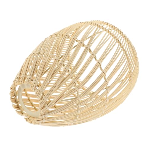 SEWACC Geflochtener Rattan Lampenschirm Handgefertigt Pendelleuchte Lampenschirm Kronleuchter Ersatz Deckenleuchte Wohnzimmer Schlafzimmer Restaurant Dekor SEWACC Geflochtener Rattan Lampenschirm Handgefertigt Pendelleuchte Lampenschirm Kronleuchter Ersatz Deckenleuchte Wohnzimmer Schlafzimmer Restaurant Dekor von SEWACC