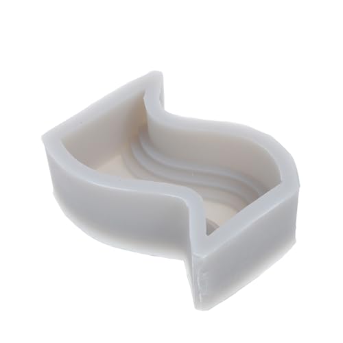 SEWACC Geometrische Silikonform für DIY Kerzen und Seifen Antihaft Gießform Wiederverwendbar Originelles Geschenk für Kerzenherstellung und Handarbeit von SEWACC