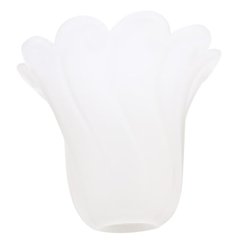 SEWACC Glas Lampenschirm Deckenleuchte Ersatz Glas Lampenschirm Blumenform Lampenabdeckung für Wohnzimmer Schlafzimmer Wandlampe Geeignet Langlebig und Lichtstreuend von SEWACC
