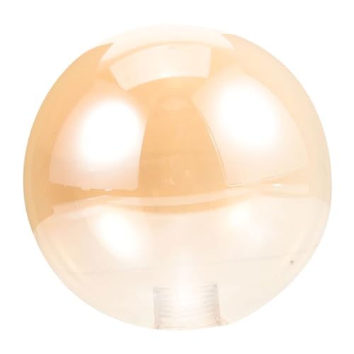 SEWACC Glas Lampenschirm Kugel Amberfarben Gewinde Deckenleuchte Abdeckung Runde Glaslampenhaube Für Hängelampe Tischlampe Wohnzimmer Schlafzimmer Dekor SEWACC Glas Lampenschirm Kugel Amberfarben Gewinde Deckenleuchte Abdeckung Runde Glaslampenhaube Für Hängelampe Tischlampe Wohnzimmer Schlafzimmer Dekor von SEWACC