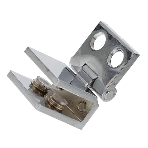 SEWACC Glas Türscharnier für Dusche und Möbel Rahmenlos Geräuscharm Leichtes Zinklegierungsscharnier Vielseitig Einsetzbar für Badezimmer Weinkühlschrankglastüren SEWACC Glas Türscharnier für Dusche und Möbel Rahmenlos Geräuscharm Leichtes Zinklegierungsscharnier Vielseitig Einsetzbar für Badezimmer Weinkühlschrankglastüren von SEWACC