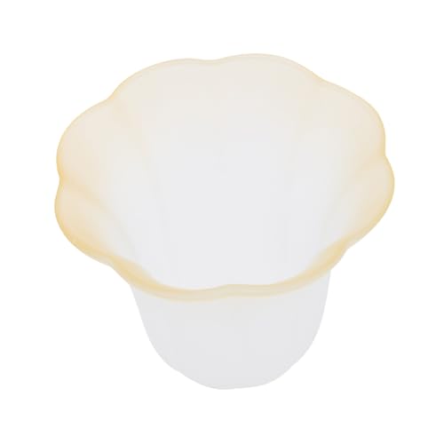SEWACC Glas lampenschirm Mattiert Beige für Steh Deckenlampen Weicher Lichteffekt Sicher Einfacher Aufbau Vielseitig für Wand Tischleuchten Geeignet von SEWACC