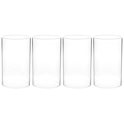SEWACC Glaszylinder Für Kerzen 6cm Kerzenglas Kerzenhalterglas 4Pcs 15X6cm Transparent Kerzenhalter ?rmel Gerade Winddichte Kerzenabdeckung Kerzenschattenglas für Glaszylinder SEWACC Glaszylinder Für Kerzen 6cm Kerzenglas Kerzenhalterglas 4Pcs 15X6cm Transparent Kerzenhalter ?rmel Gerade Winddichte Kerzenabdeckung Kerzenschattenglas für Glaszylinder von SEWACC