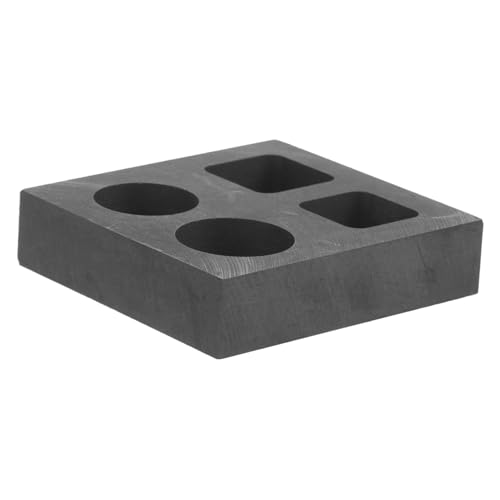 SEWACC Graphit Gussform Gießform Metall Gusskit Langlebig Hitzebeständig Kompakt für Gold Silber Barren Schmelzen und Verfeinerung SEWACC Graphit Gussform Gießform Metall Gusskit Langlebig Hitzebeständig Kompakt für Gold Silber Barren Schmelzen und Verfeinerung von SEWACC