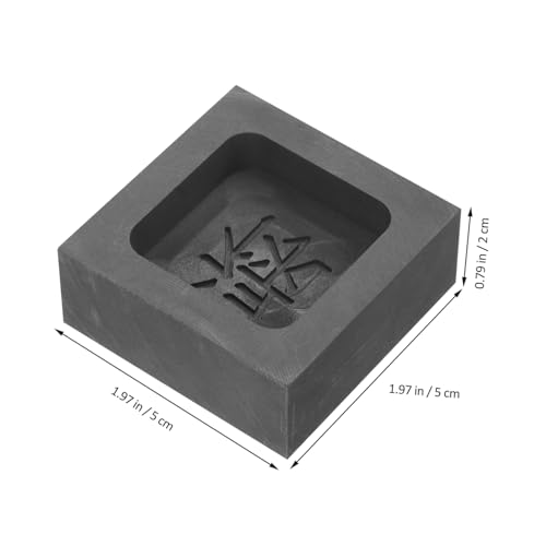 SEWACC Graphit Gussform mit Dreiecks Schlitz Hitzebeständig und Formstabil Metallgießform für Kompakt und Langlebig für Metallveredelung und Experimentelle Anwendung SEWACC Graphit Gussform mit Dreiecks Schlitz Hitzebeständig und Formstabil Metallgießform für Kompakt und Langlebig für Metallveredelung und Experimentelle Anwendung von SEWACC