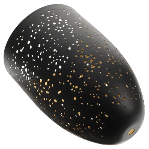 SEWACC Großer Eisenlampenschirm mit Hohlschnittmuster Langebiger Metall Lampenschirm Dekorativer Lampenschirm für Tisch Deckenlampen SEWACC Großer Eisenlampenschirm mit Hohlschnittmuster Langebiger Metall Lampenschirm Dekorativer Lampenschirm für Tisch Deckenlampen von SEWACC