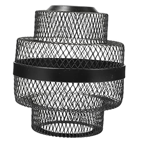 SEWACC Hängelampe Lampenschirm Metall Kreativer Lampenabdeckung mit Geometrischem Design für Pendelleuchten Wandlampen und Durchmesser Höhe Schwarz SEWACC Hängelampe Lampenschirm Metall Kreativer Lampenabdeckung mit Geometrischem Design für Pendelleuchten Wandlampen und Durchmesser Höhe Schwarz von SEWACC